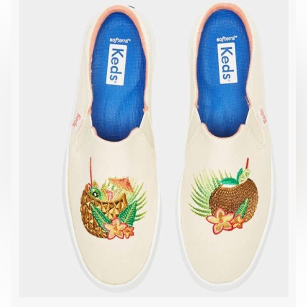 Keds Womens Kickback Cocktails Mule Slip-On Shoe
